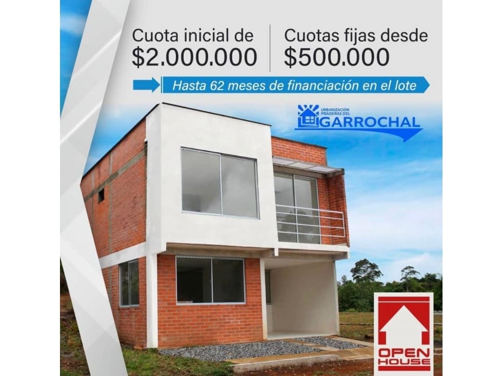 Venta de Lotes Urbanizados en Cajibío, Urb.Praderas de Garrochal - 1