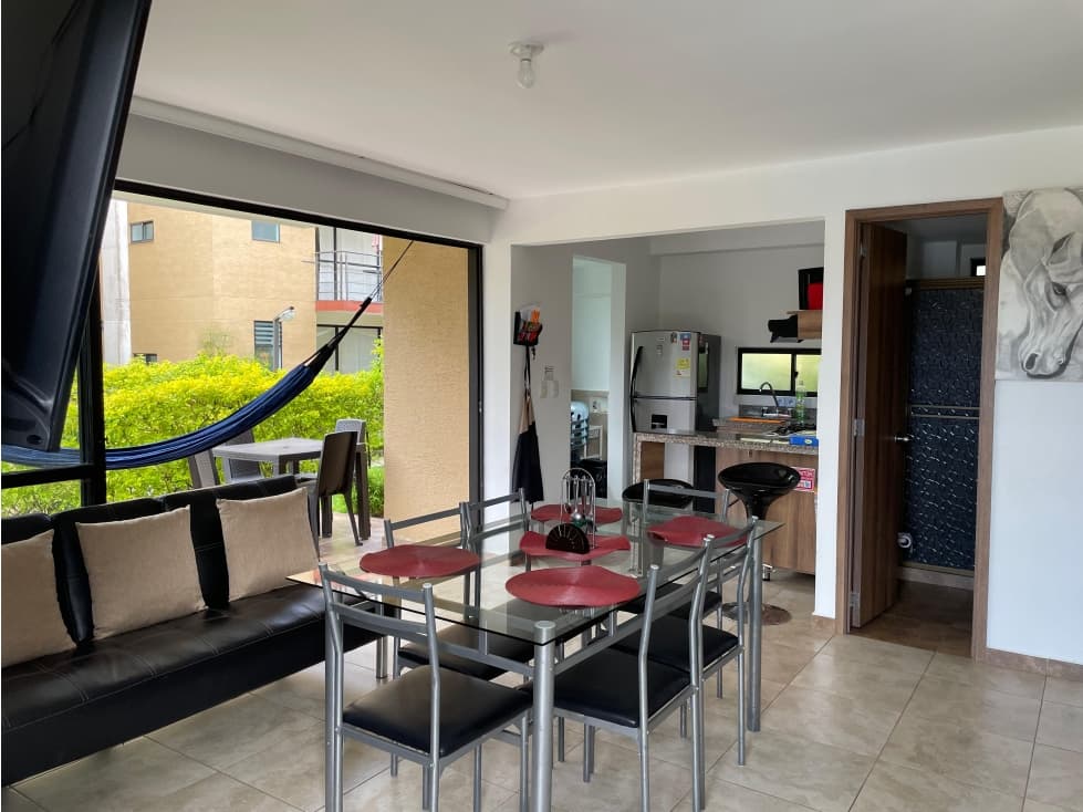 ALQUILER APARTAMENTO SIN AMOBLAR CONJUNTO CERRADO - LA TEBAIDA - 1