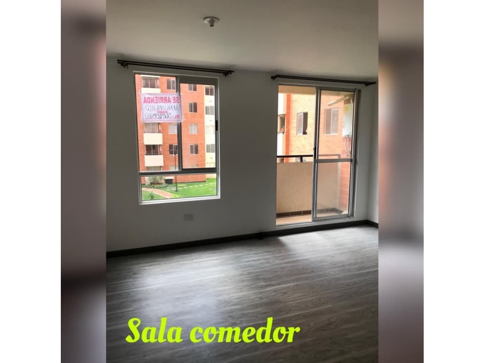 Arriendo apartamento en Conjunto Carrara Zipaquirá T18369 - 1