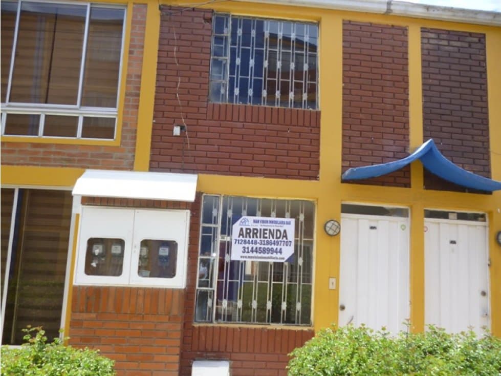 VIA-045 ARRIENDO CASA CONJUNTO MIRADOR DE SAN IGNACIO IV ETAPA - 1