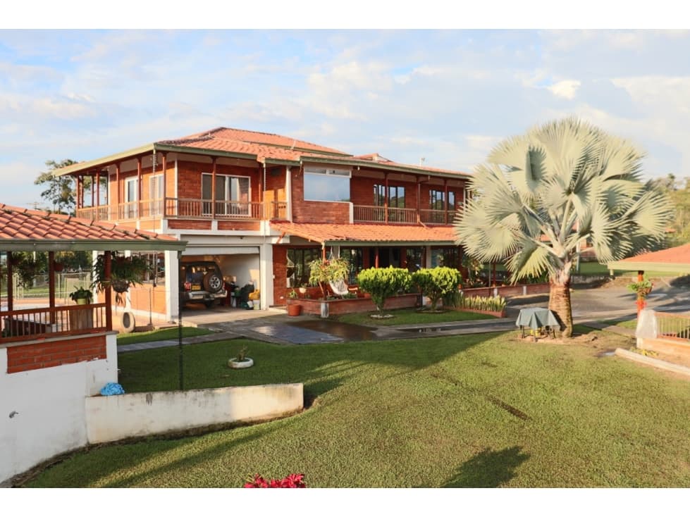 VENDO FINCA HOTEL LA DIVISA EN ALCALA VALLE DEL CAUCA - 1