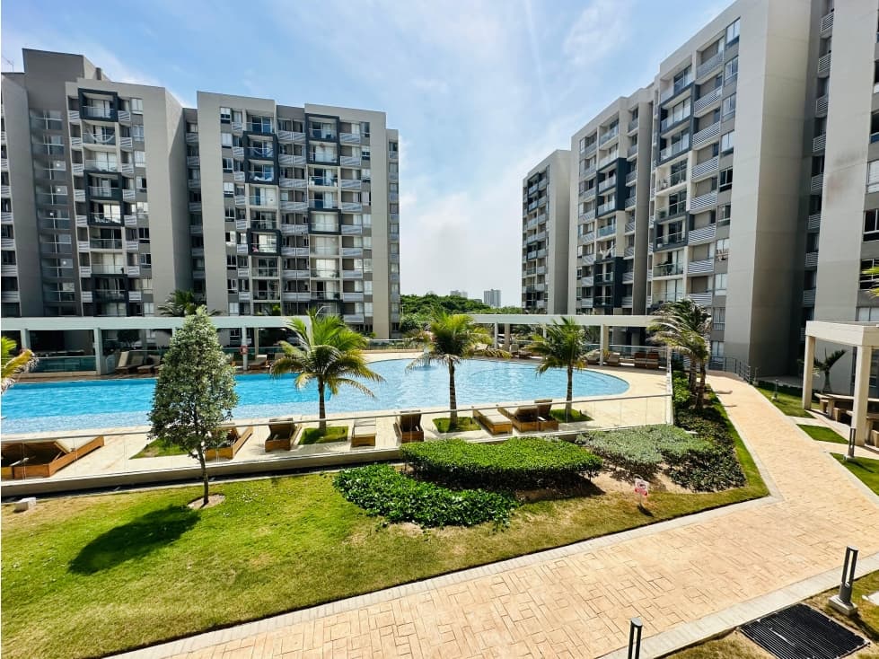 ARRIENDO APARTAMENTO AMOBLADO EN VILLA CAMPESTRE, BARRANQUILLA - 1