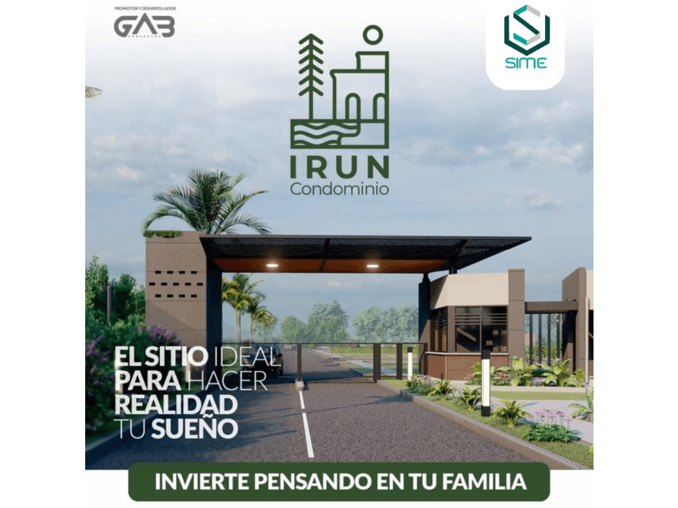 SE VENDE LOTES CONDOMINIO IRUN - TULUA VALLE - 1