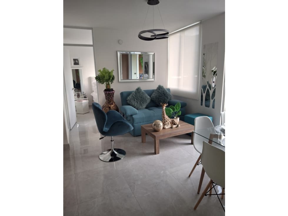 Apartamento amoblado para venta de 50 metros Villeta - 1