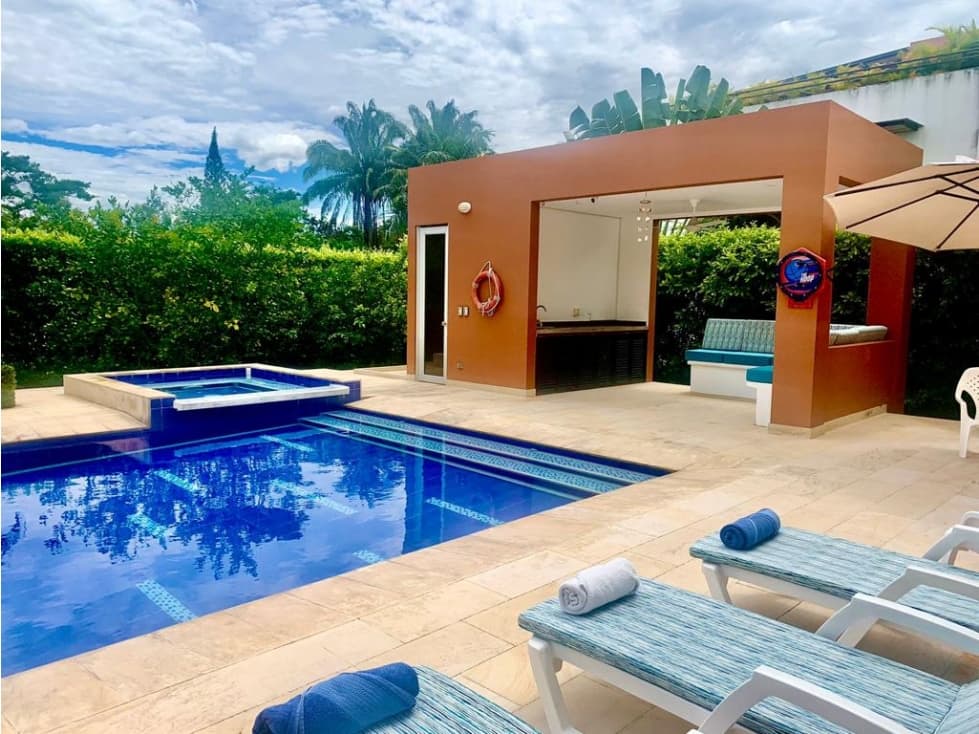 VENDO MAGNIFICA CASA EN ANAPOIMA- CONJUNTO- 4 HAB, PISCINA, JACUZZI - 1
