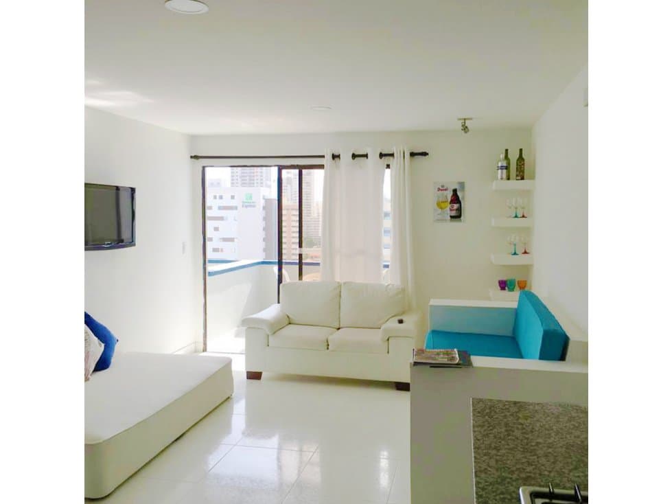 APARTAMENTO POR DIA EDIFICIO PORTOFINO 1 ALCOBA CARTAGENA - 1