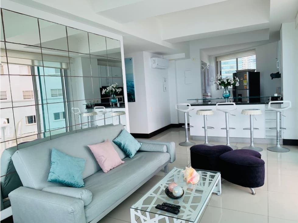 VENTA APARTAMENTO DE 3 ALCOBAS PALMETTO ELIPTIC VISTA AL MAR CARTAGENA - 1