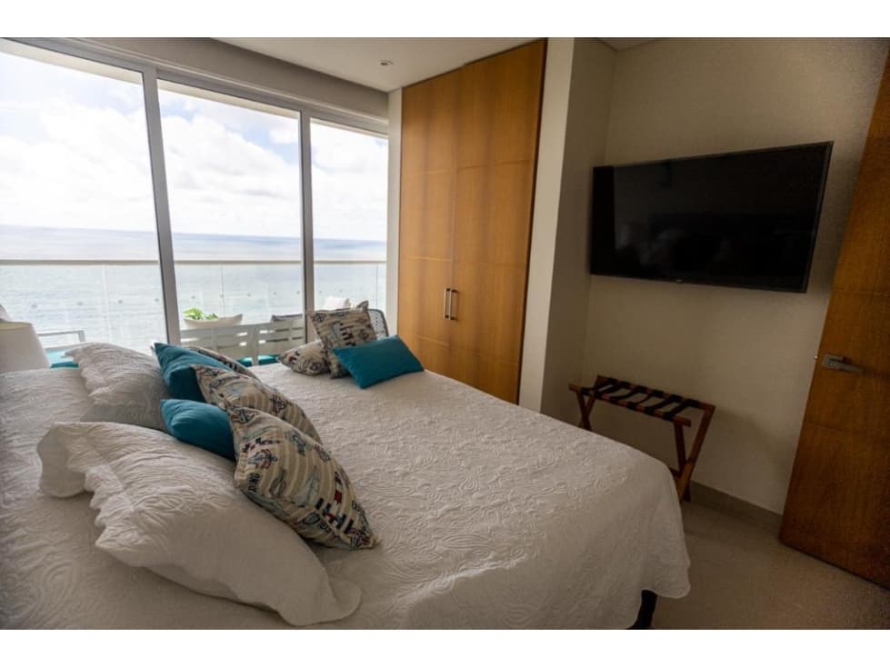 VENTA APARTAMENTO EN EDIFICIO h2 2 HABITACIÓN VISTA AL MAR CARTAGENA - 1