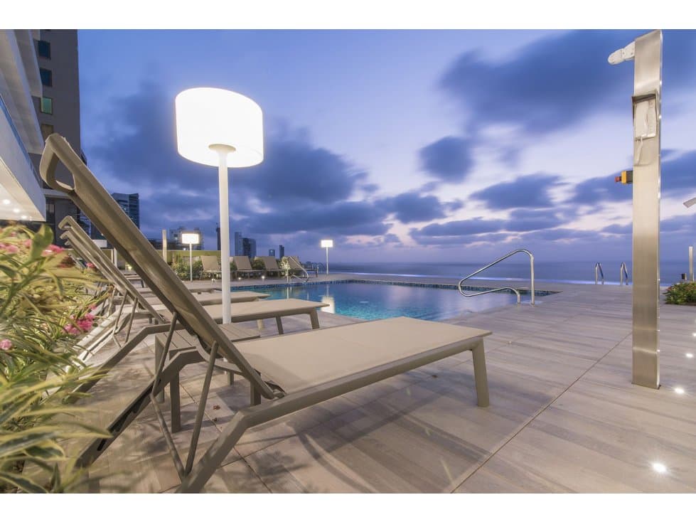 EDIFICIO H2 HAYATT 3 ALCOBA piso 23 CARTAGENA - 1