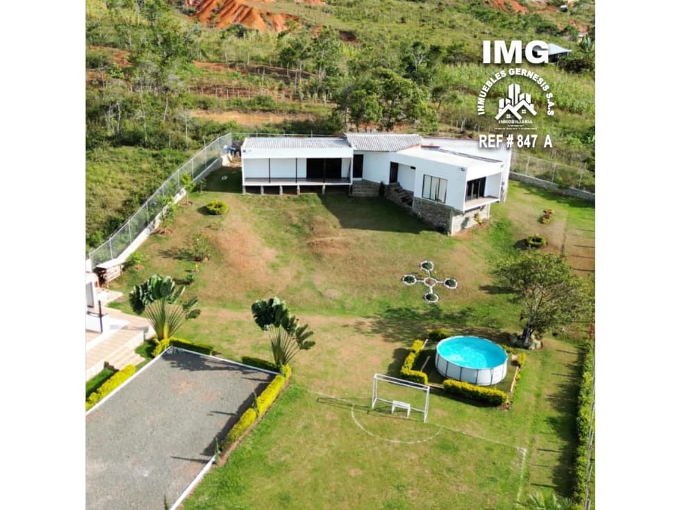 ref 847a vendo casa campestre en pavas - 1