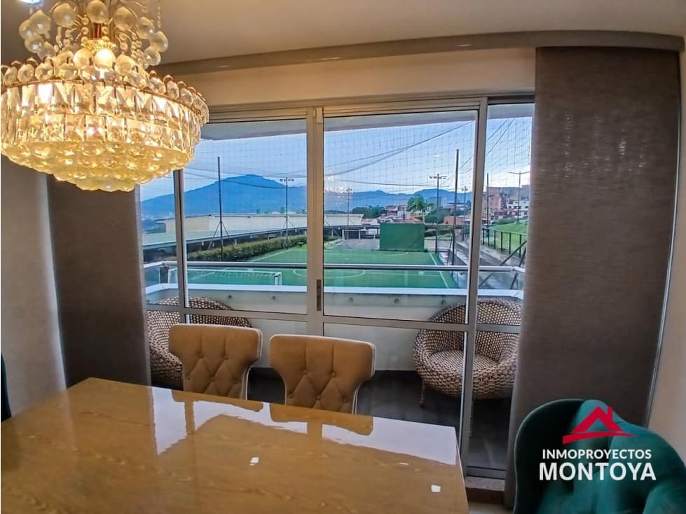 Arriendo apartamento amoblado en conjunto, Alamos, Pereira - 1