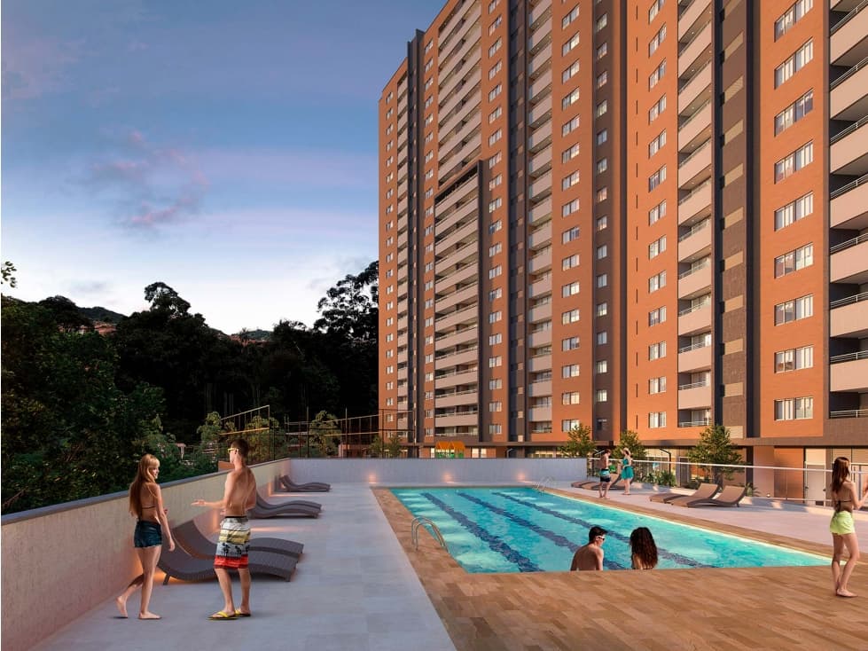 Venta apartamento Itagui Unidad Herbario - 1