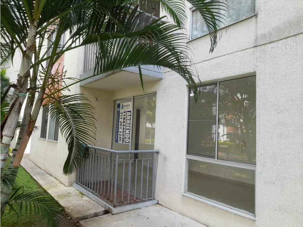 ALQUILO APARTAMENTO EN PRIMER PISO CR LOS NARANJOS 4- JAMUNDI - 1