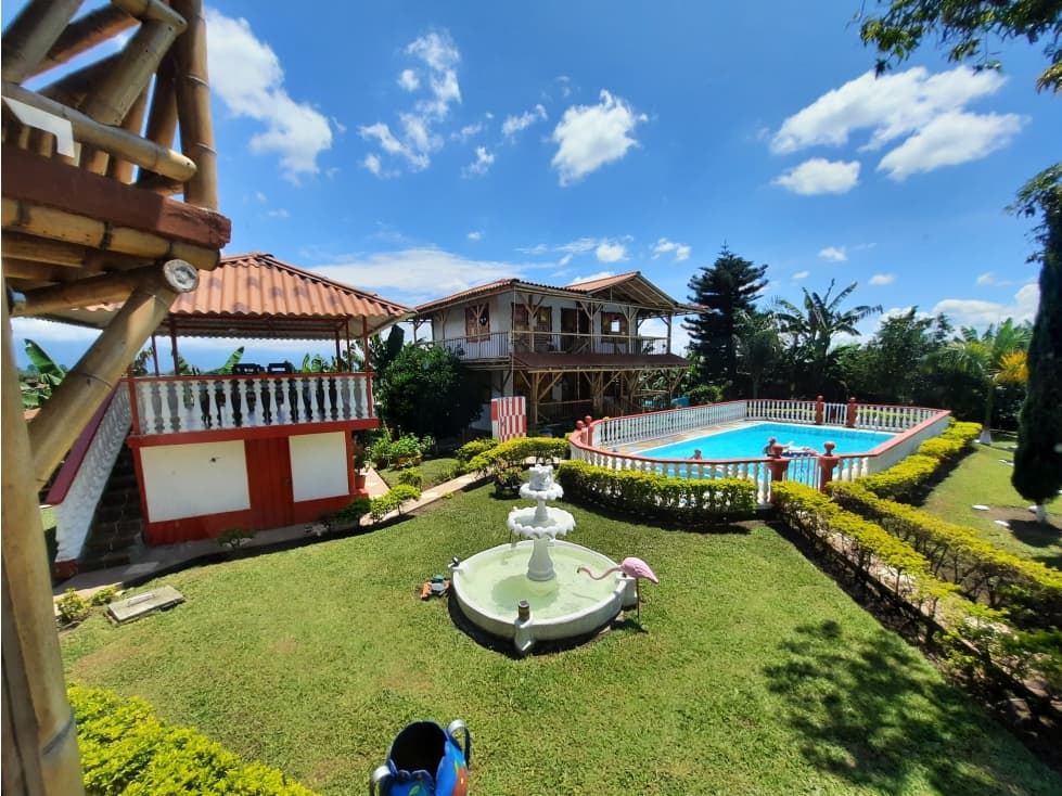 FINCA HOTEL TURÍSTICA EN RENTA ENTRE FILANDIA Y QUIMBAYA - 1