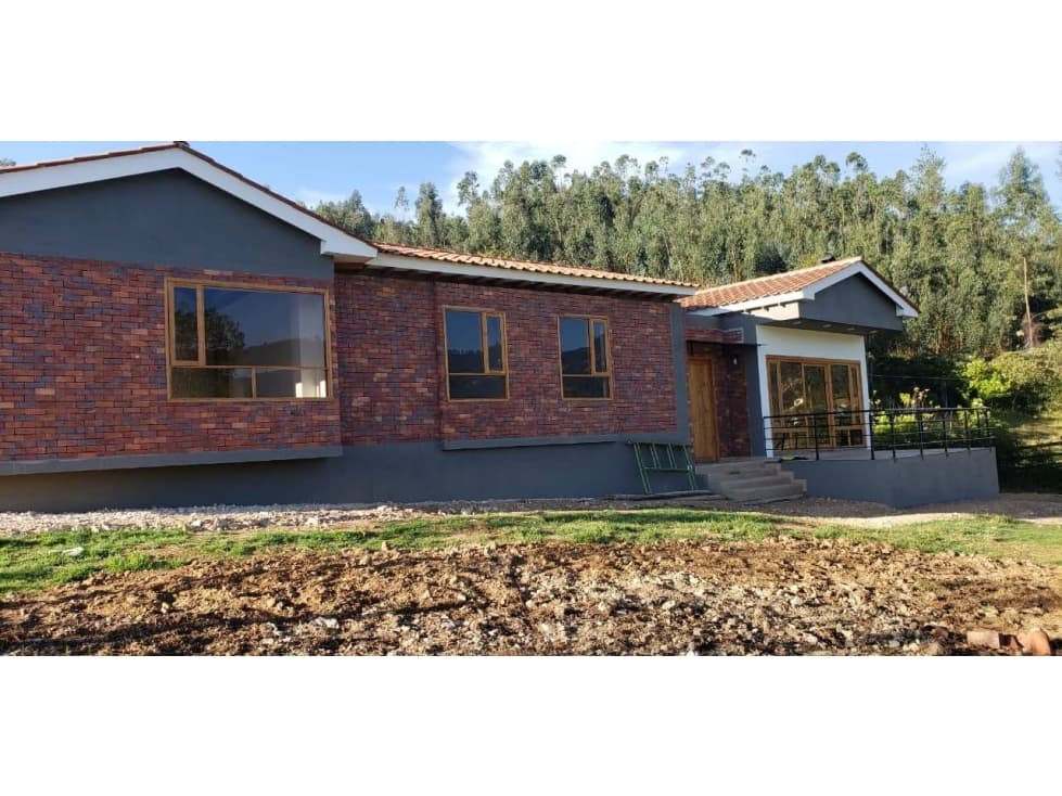 VENTA DE CASA CAMPESTRE PAIPA, BOYACÁ - 1