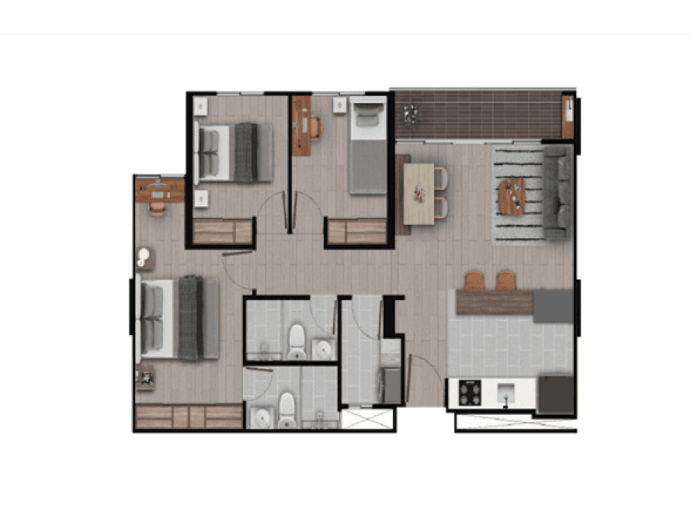 APARTAMENTOS LA CALERA CUNDINAMARCA - 1