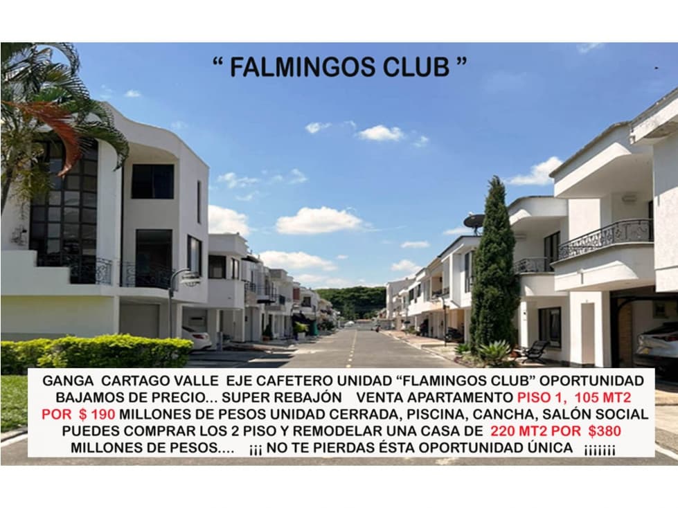 Venta apartamento Cartago valle Pereira cafetero ganga regalo - 1
