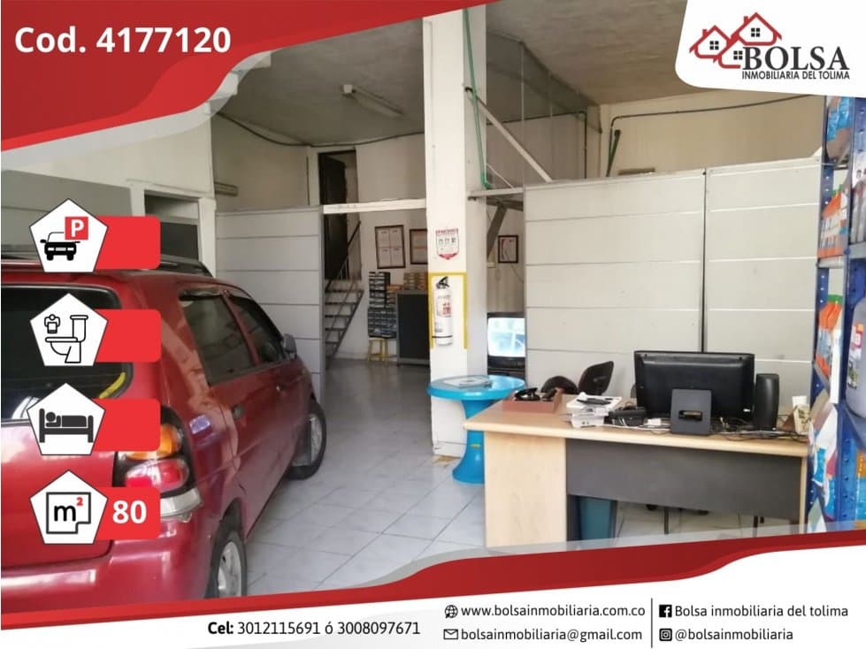 VENDO LOCAL EN LA CALLE 26 - 1