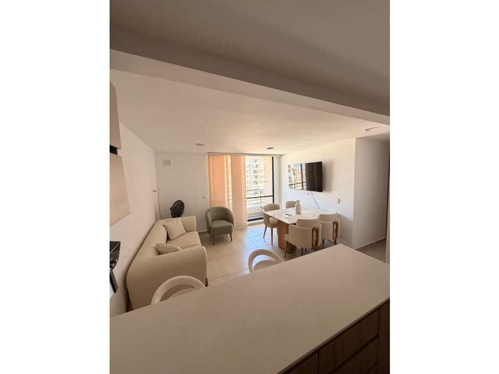 VENTA DE APARTAMENTO AMOBLADO EN RIO ALTO - 1