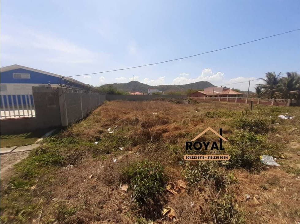 SANTA VERONICA JUAN DE ACOSTA VENTA LOTE EN VIA PRINCIPAL 900 M2 - 1