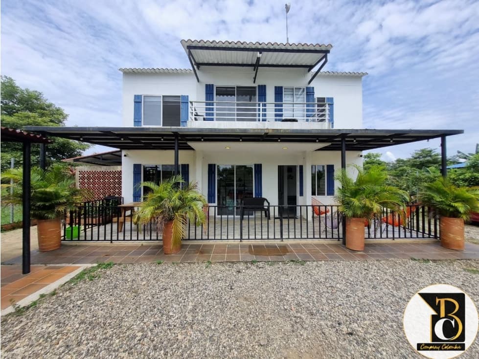 SE VENDE CASA CAMPESTRE KM 5 VIA MATEPANTANO DESDE LA SUBASTA - 1