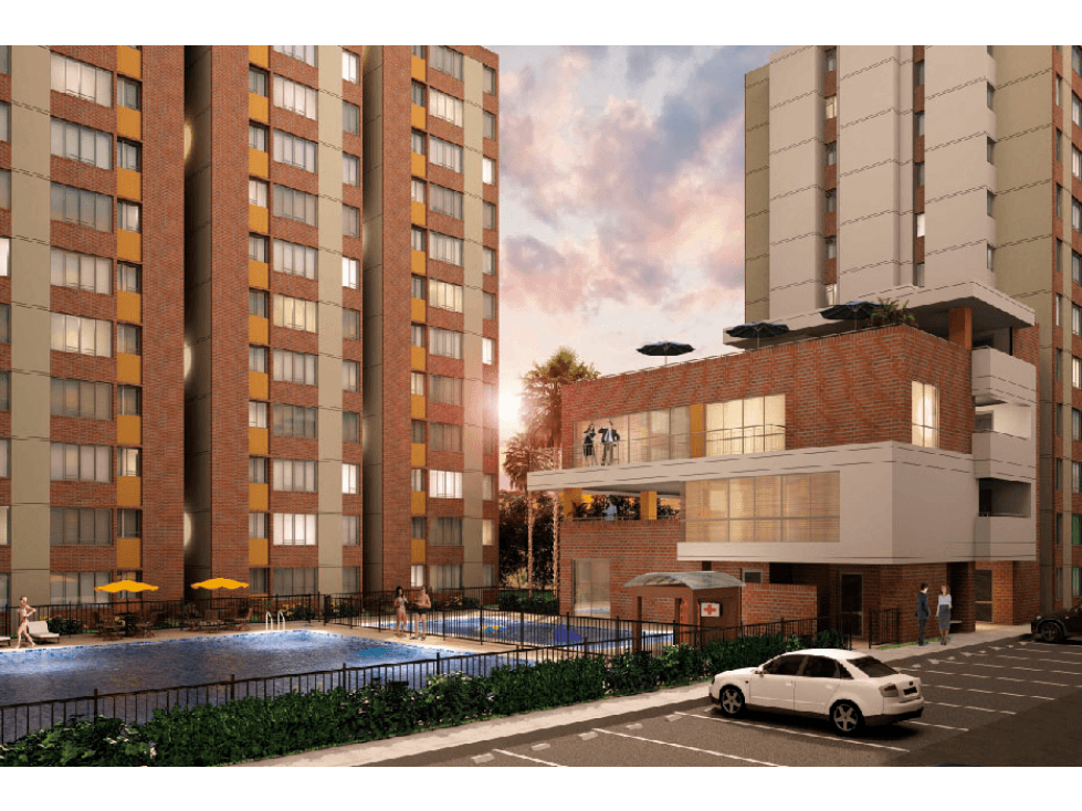 APARTAMENTO EN VENTA EN MIRAFLORES DEL VALLE BARROBLANCO PIEDECUESTA - 1
