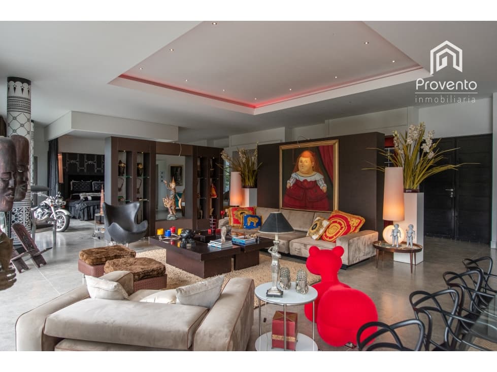 Casa Moderna Tipo Loft en El Retiro para Arriendo Amoblada - 1