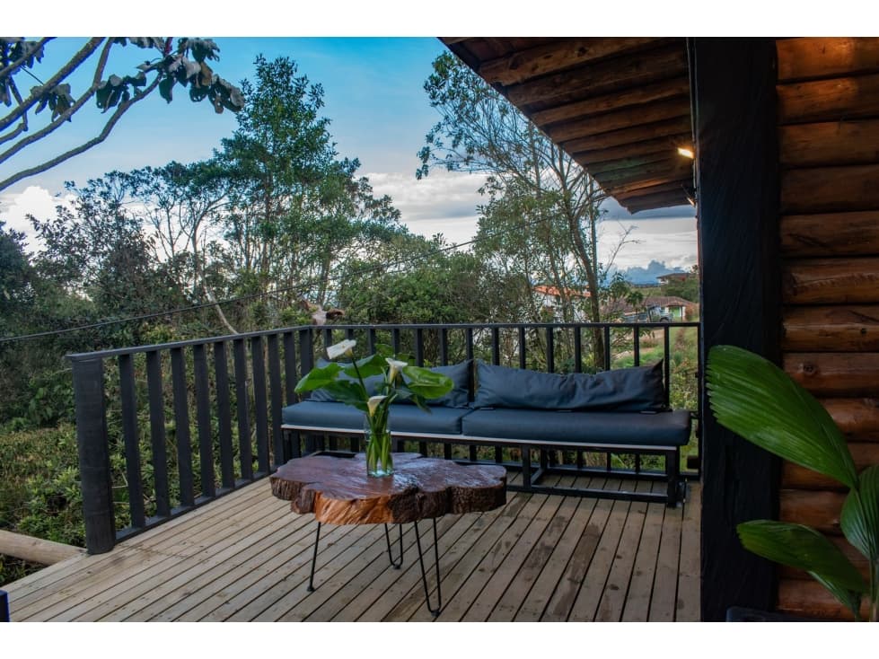 Cabaña en Arriendo en la Vereda Barro Blanco Santa Elena - 1