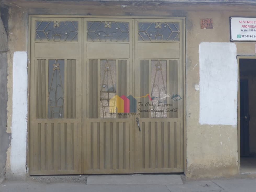 VENTA DE CASA BODEGA EN BARRIO SANTA ANA NEMESIS - 1