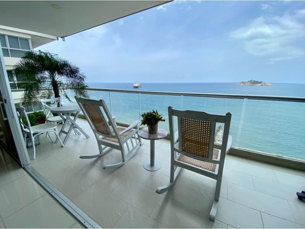 SE VENDE APARTAMENTO EN PRIMERA LINEA DE PLAYA, SANTA MARTA - 1
