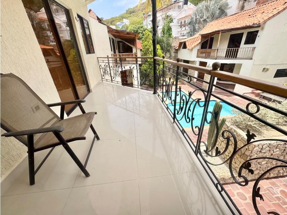 SE ARRIENDA CASA AMOBLADA CON PISCINA, RODADERO - 1