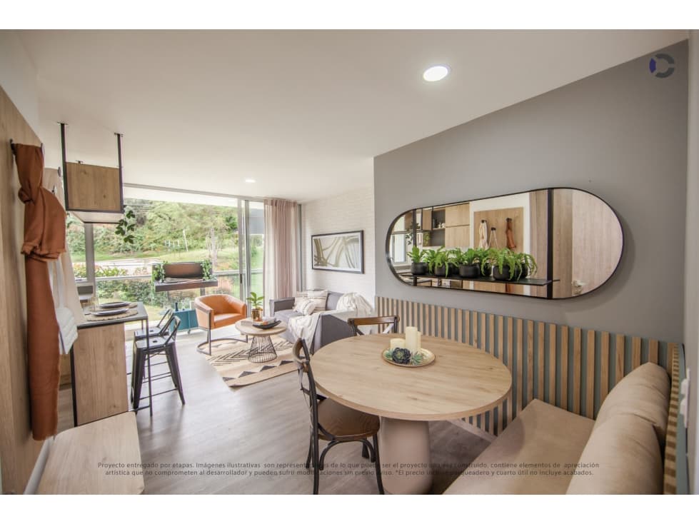 Apartamento en venta en La Ceja, Don Diego - 1