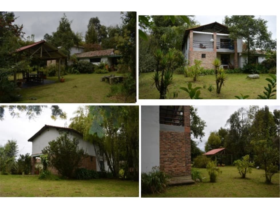 Finca Guasca: lote 2633m2, casa 400m2 - 1