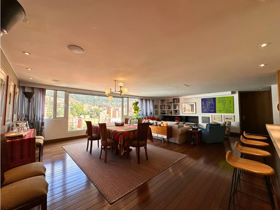 ARRIENDO APARTAMENTO ROSALES (ZONA G), 225 MTS, 3 HAB, ESTUDIO, 3 PARQ - 1