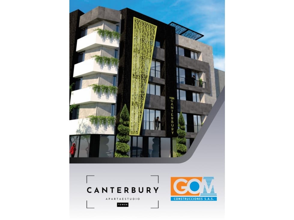 APARTAESTUDIOS EN VENTA CANTERBURY - POPAYAN - 1
