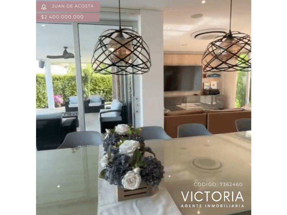 Venta de casa - Juan de Acosta - 1