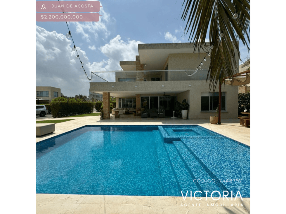 Venta de casa - Juan de Acosta - 1