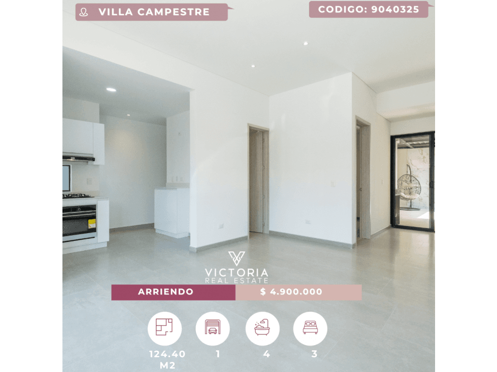 Alquiler de casa - Villa Campestre - 1