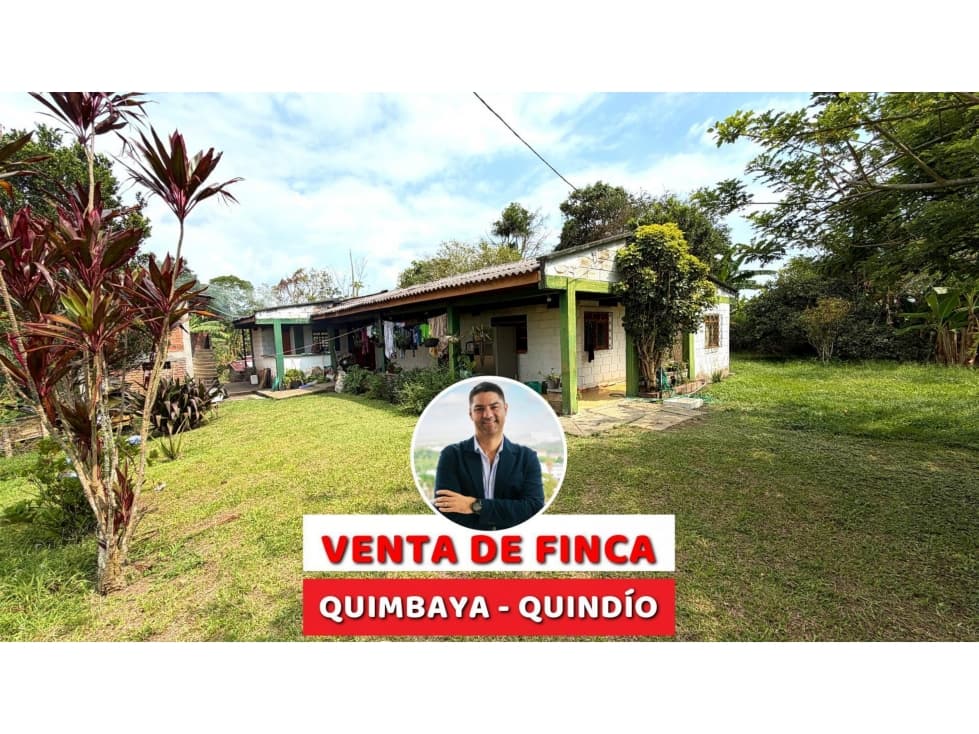 VENTA DE FINCA EN QUIMBAYA, QUINDÍO, COLOMBIA - 1