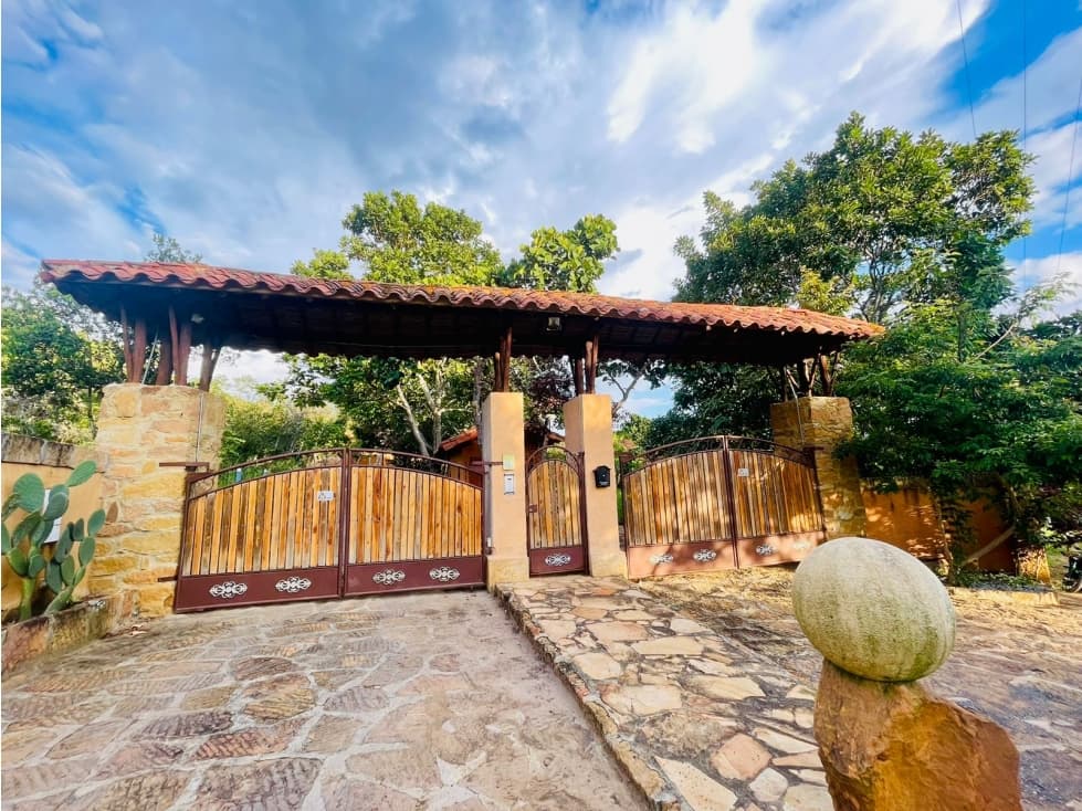 Venta Lote Barichara Santander Parcelación EXCLUSIVA, 5 min del Parque - 1