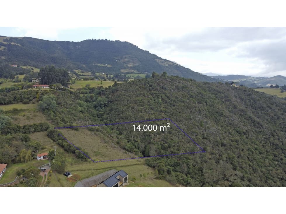 Venta Lote en Guatavita, con vista al embalse - 1
