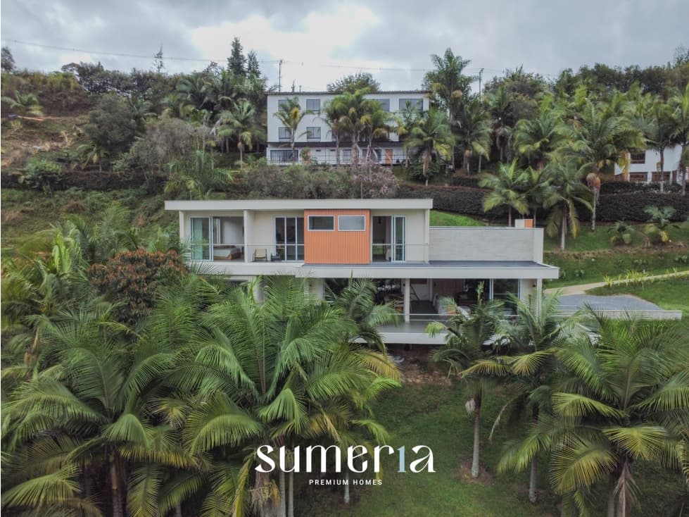 Casa moderna en parcela para la venta en Guarne vereda la Mosquita - 1