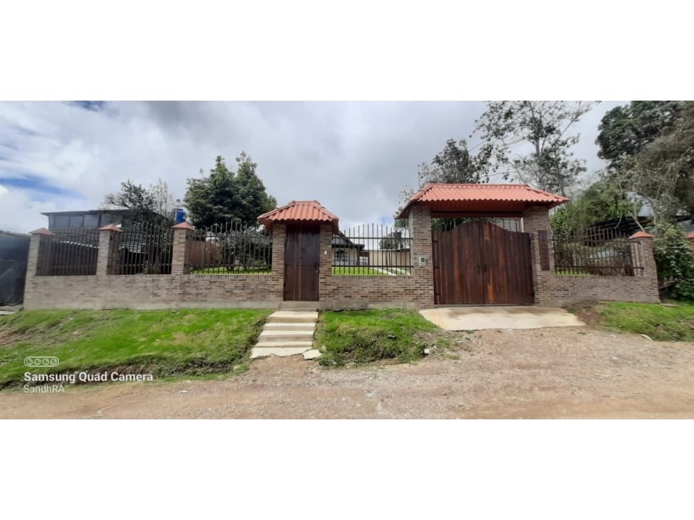 VENDO FINCA PEQUEÑA EN EL ROSAL - 1