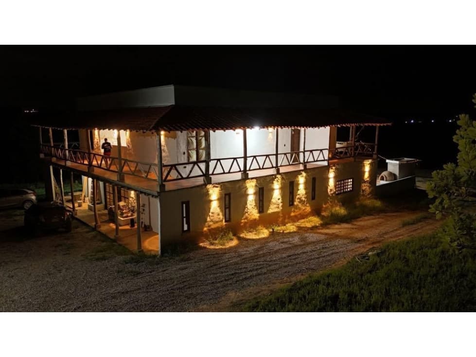 SE VENDE CABAÑA Y LOTE EN VEREDA EL CHORO BARICHARA/SANTANDER - 1