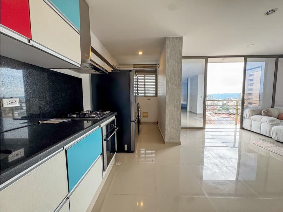 APARTAESTUDIO AMOBLADO CABECERA BUCARAMANGA TORRE UNO A - 1