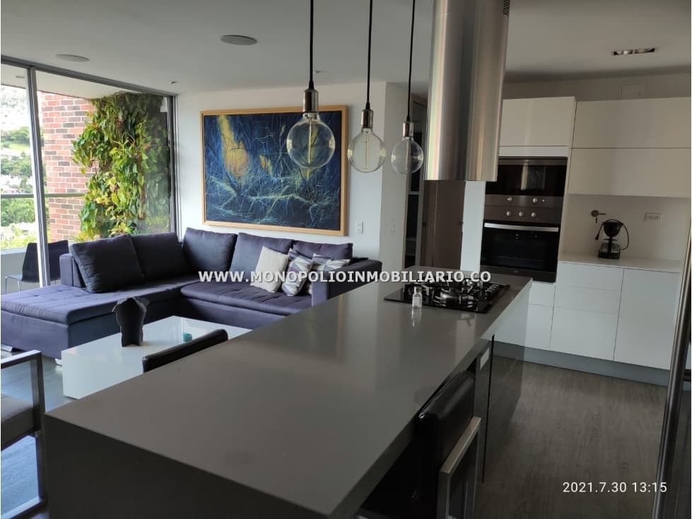 APARTAMENTO AMOBLADO EN ARRENDAMIENTO- SECTOR ENVIGADO COD: 23723 - 1