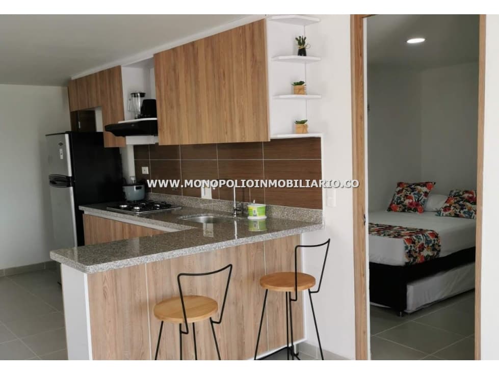 APARTAMENTO AMOBLADO EN ARRENDAMIENTO - SECTOR GUATAPE COD: 23584 - 1