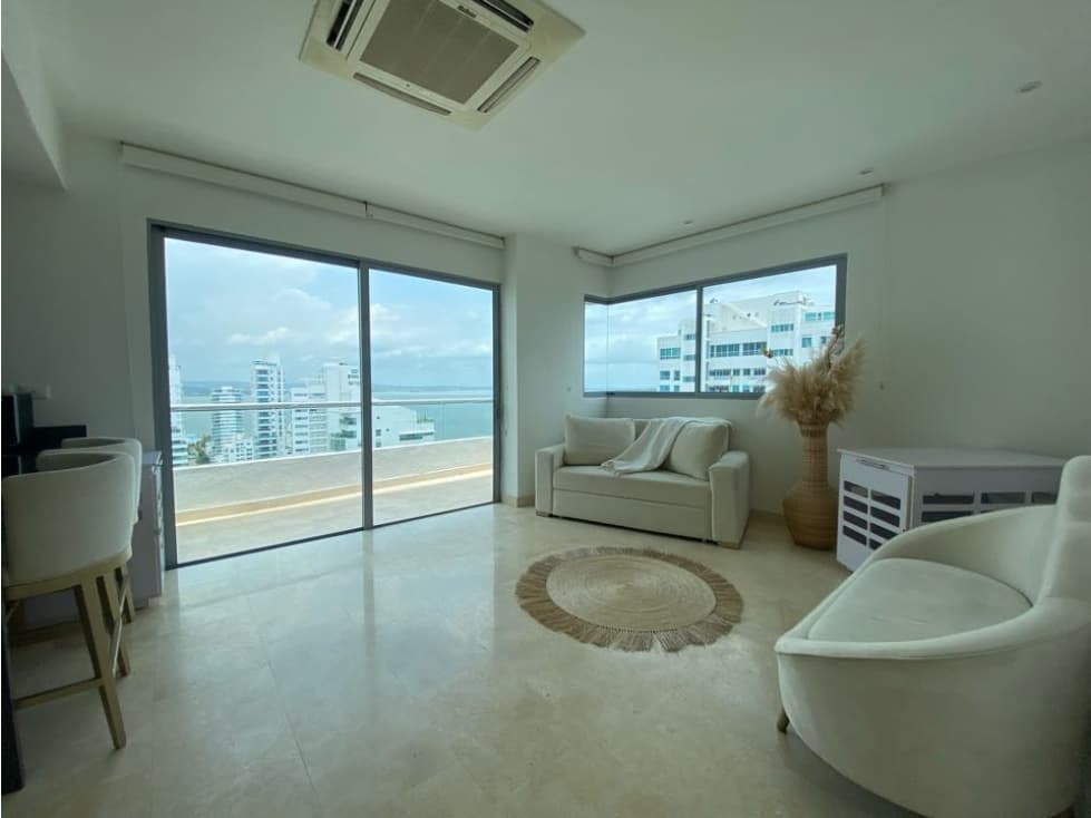 Apartamento de una habitación con vista al mar y bahía en castillo - 1