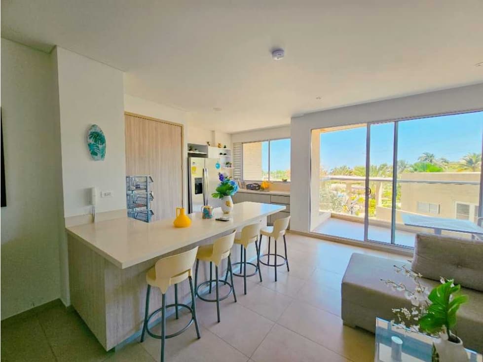 Apartamento en venta Aguamarina Beach Resort Tubara Atlantico - 1