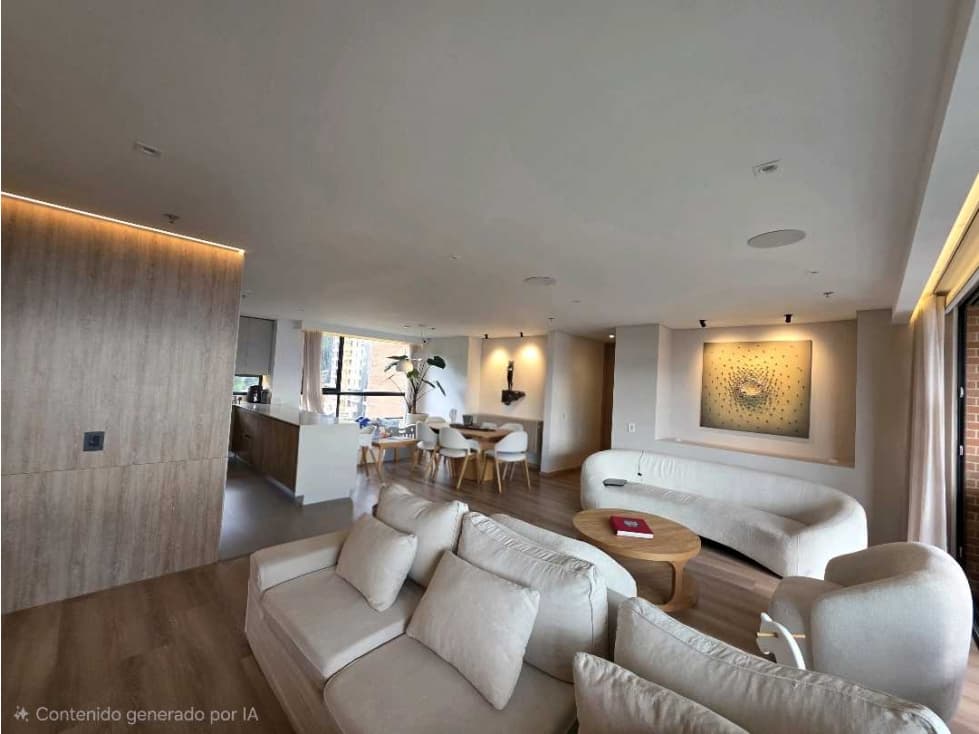 Apartamento en venta, El Poblado, parte alta, vista hermosa - 1